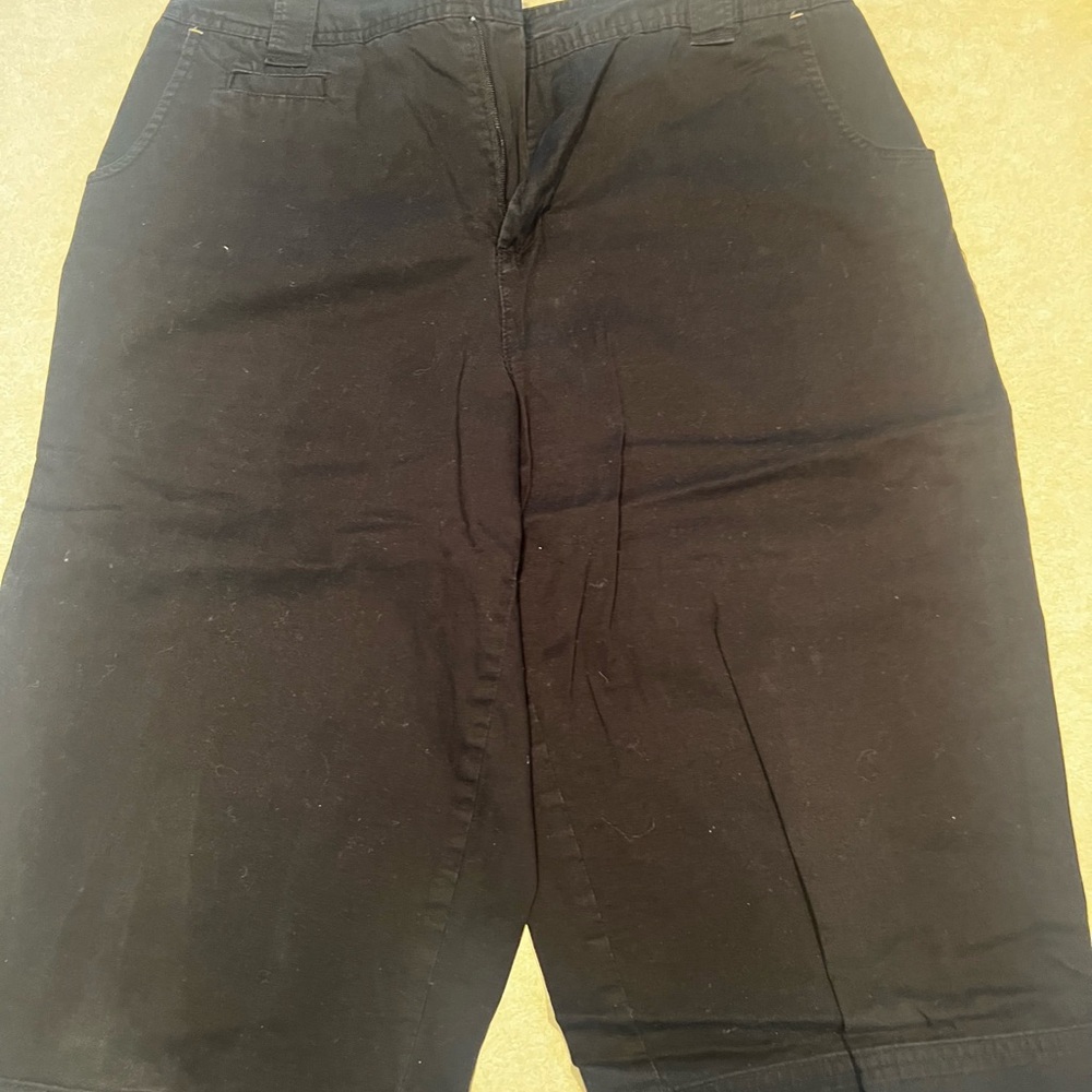 White Stag Black womens black  shorts